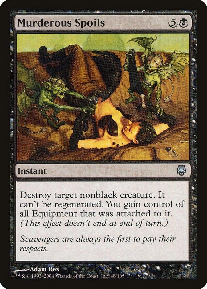 Magic: The Gathering MTG Single Murderous Spoils [Darksteel]