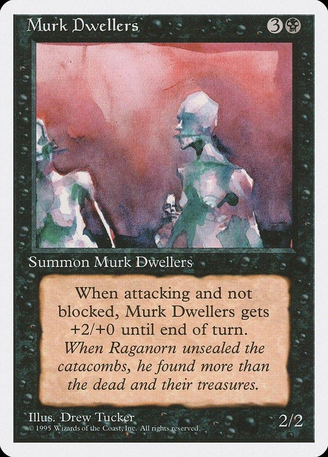 Magic: The Gathering MTG Single Murk Dwellers [Fourth Edition]