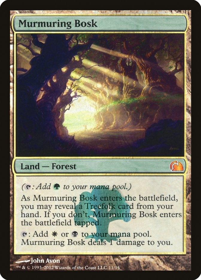 Magic: The Gathering MTG Single Murmuring Bosk [From the Vault: Realms]
