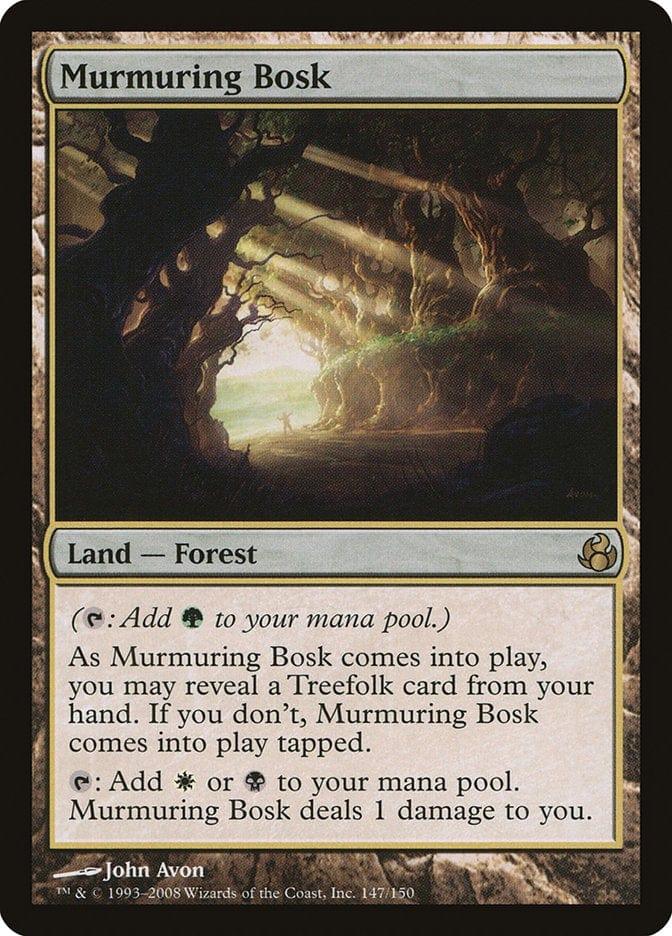 Magic: The Gathering MTG Single Murmuring Bosk [Morningtide]
