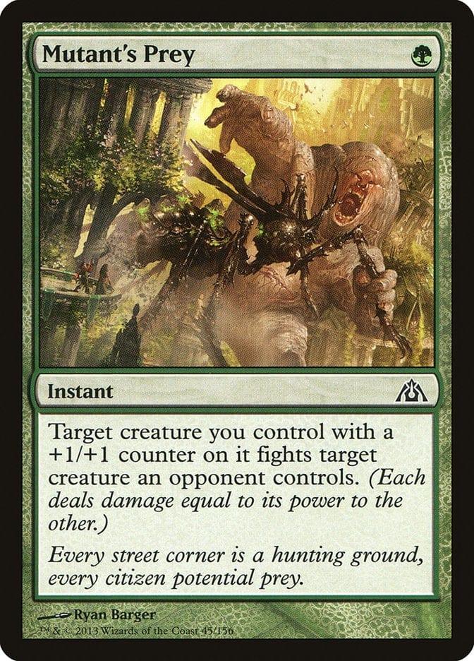Magic: The Gathering MTG Single Mutant's Prey [Dragon's Maze]