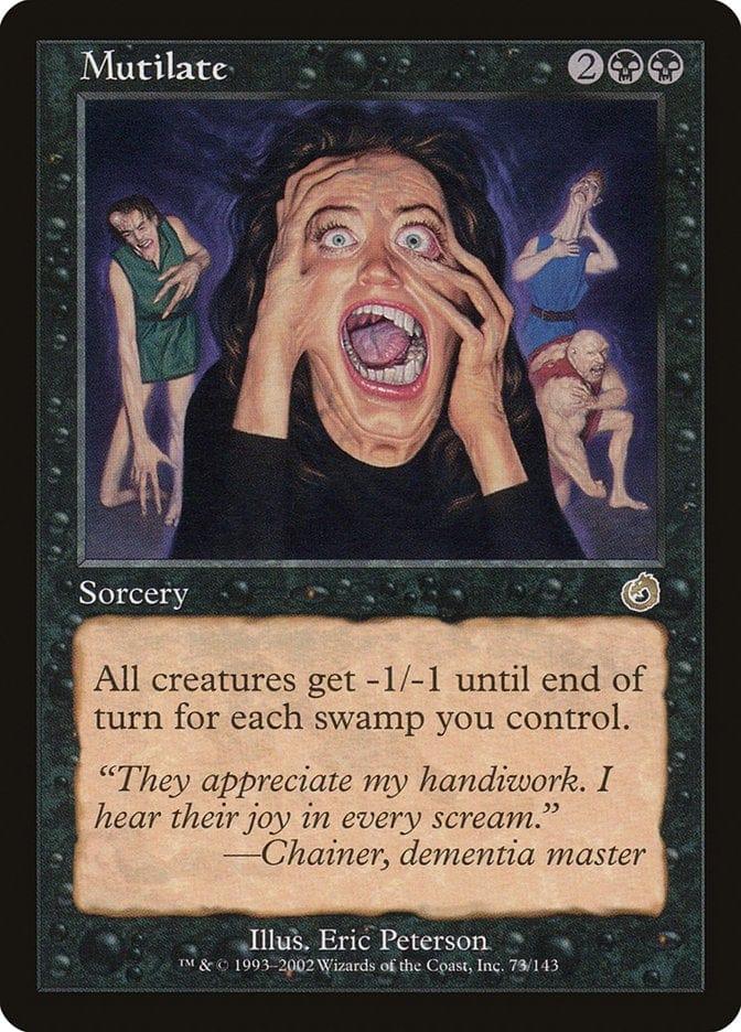 Magic: The Gathering MTG Single Mutilate [Torment]