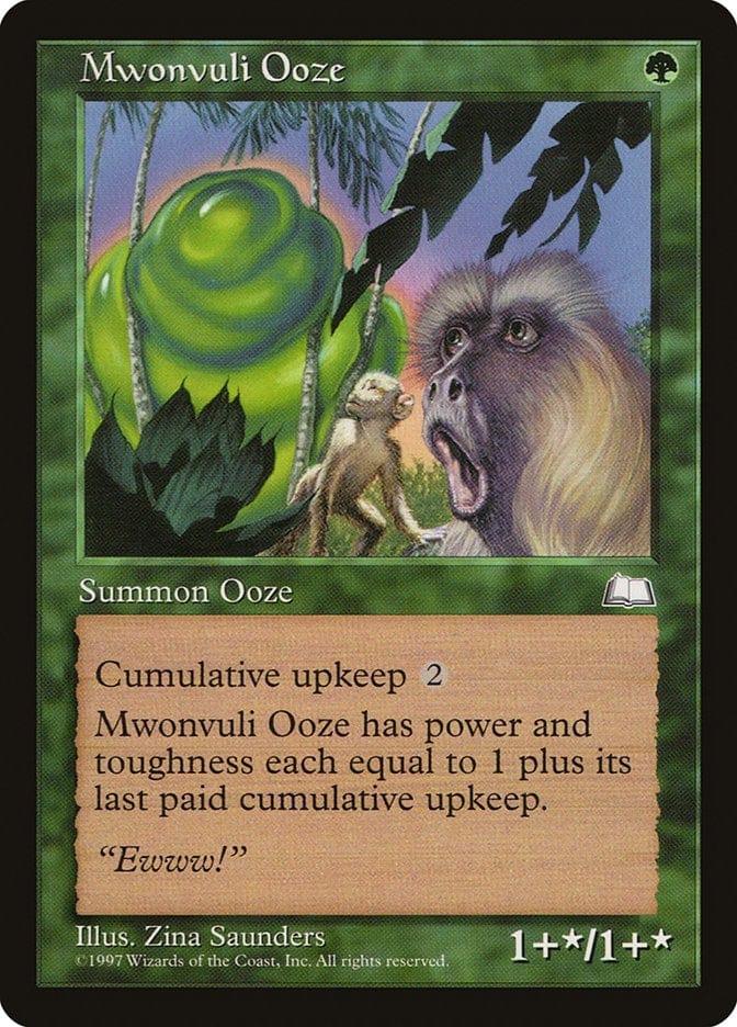 Magic: The Gathering MTG Single Mwonvuli Ooze [Weatherlight]