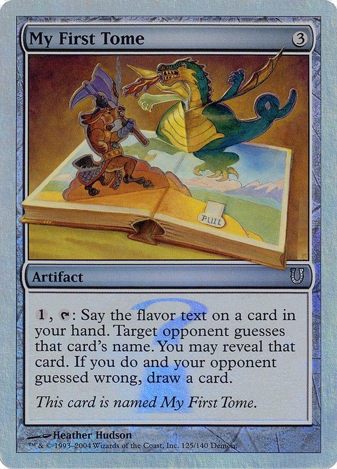 Magic: The Gathering MTG Single My First Tome [Unhinged]