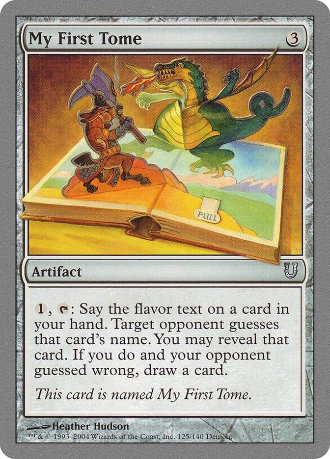 Magic: The Gathering MTG Single My First Tome [Unhinged]