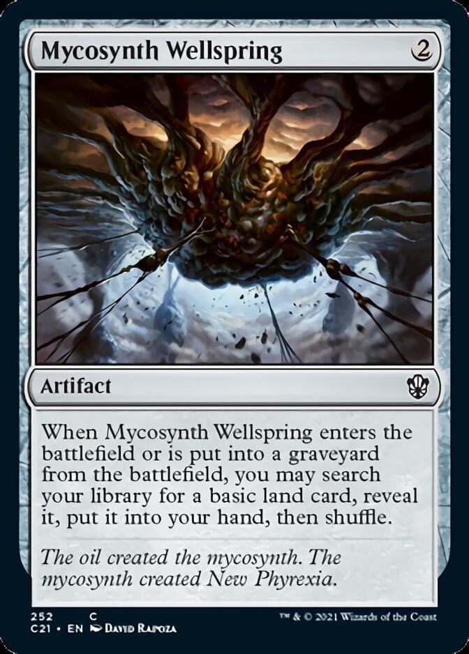 Magic: The Gathering MTG Single Mycosynth Wellspring [Commander 2021]