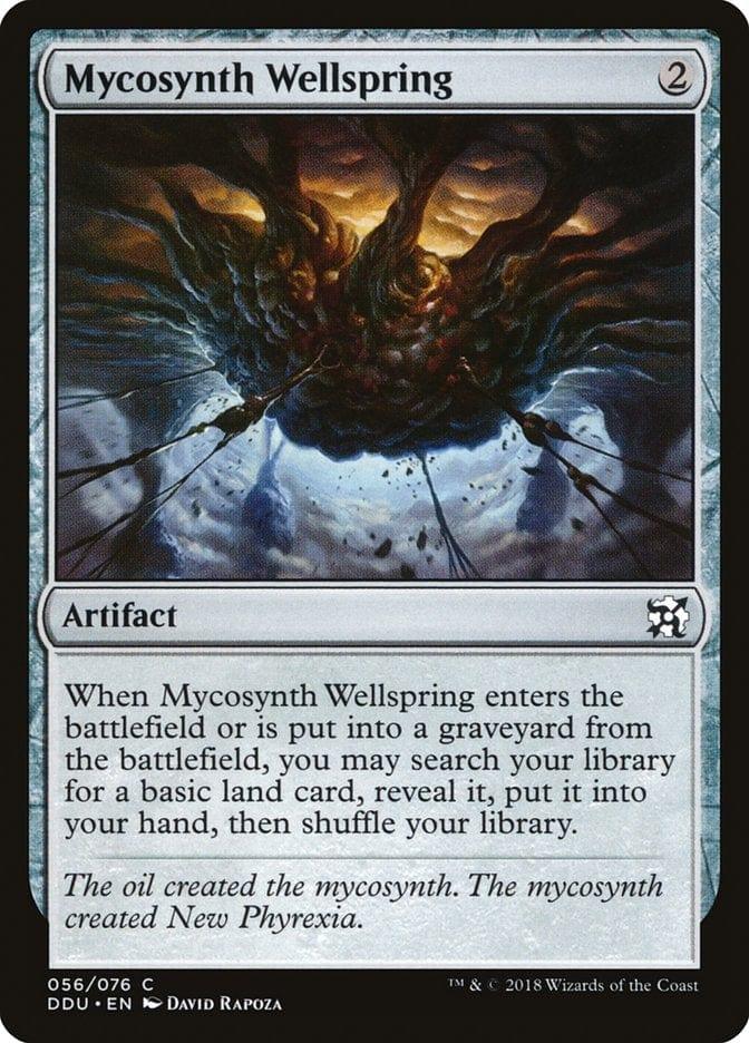 Magic: The Gathering MTG Single Mycosynth Wellspring [Duel Decks: Elves vs. Inventors]