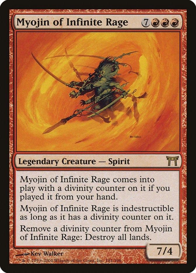 Magic: The Gathering MTG Single Myojin of Infinite Rage [Champions of Kamigawa]