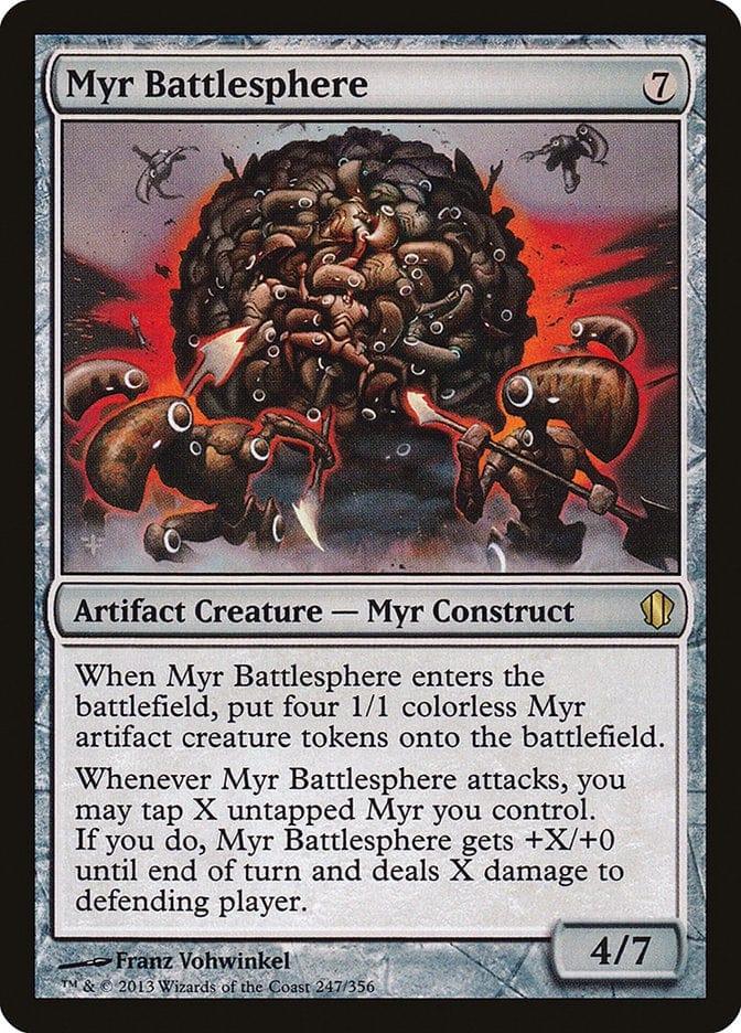 Magic: The Gathering MTG Single Myr Battlesphere [Commander 2013]