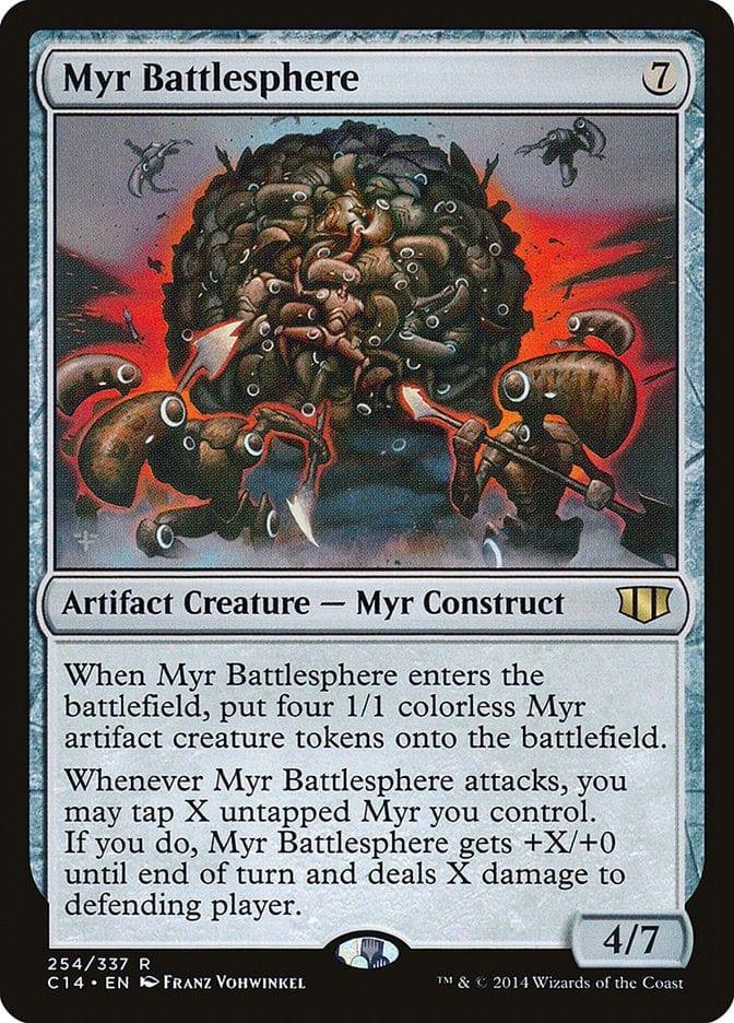 Magic: The Gathering MTG Single Myr Battlesphere [Commander 2014]