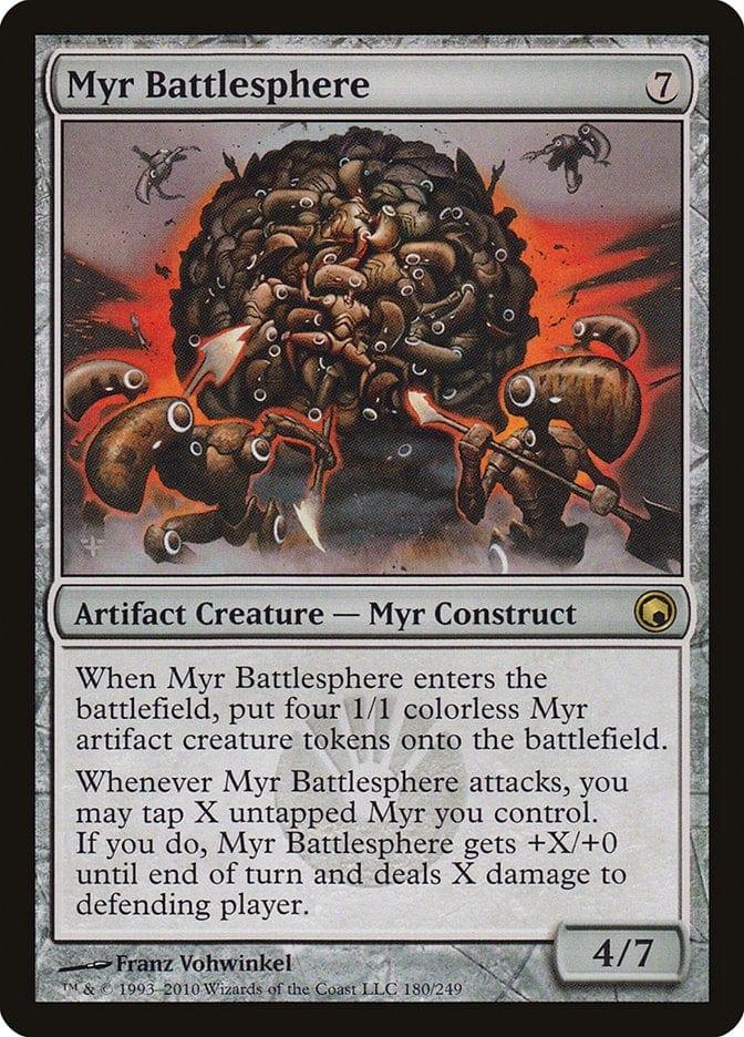 Magic: The Gathering MTG Single Myr Battlesphere [Scars of Mirrodin]