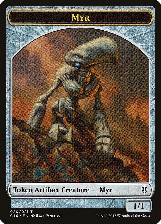 Magic: The Gathering MTG Single Myr [Commander 2016 Tokens]