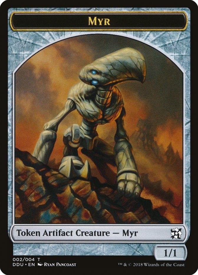 Magic: The Gathering MTG Single Myr [Duel Decks: Elves vs. Inventors Tokens]