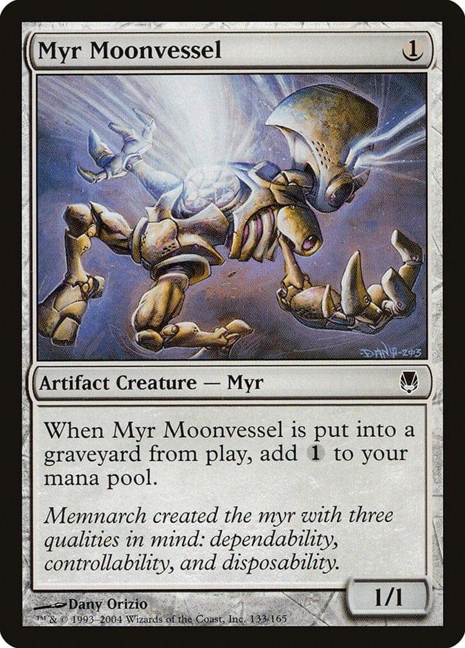 Magic: The Gathering MTG Single Myr Moonvessel [Darksteel]