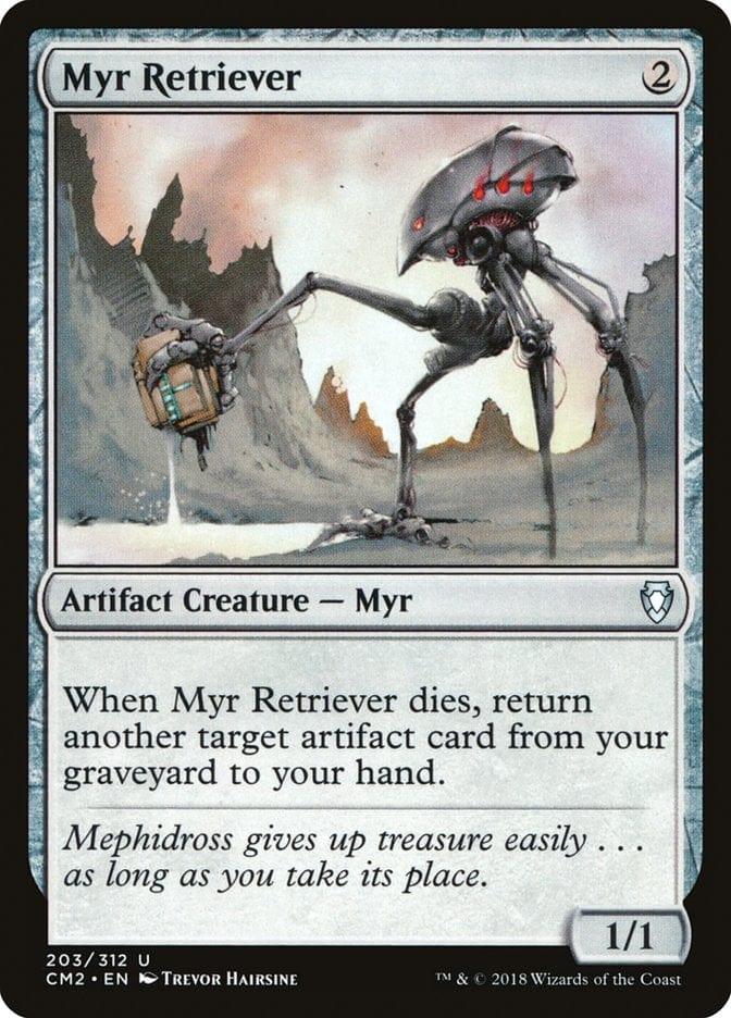 Magic: The Gathering MTG Single Myr Retriever [Commander Anthology Volume II]