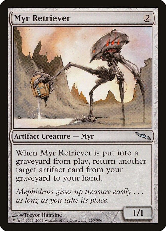 Magic: The Gathering MTG Single Myr Retriever [Mirrodin]