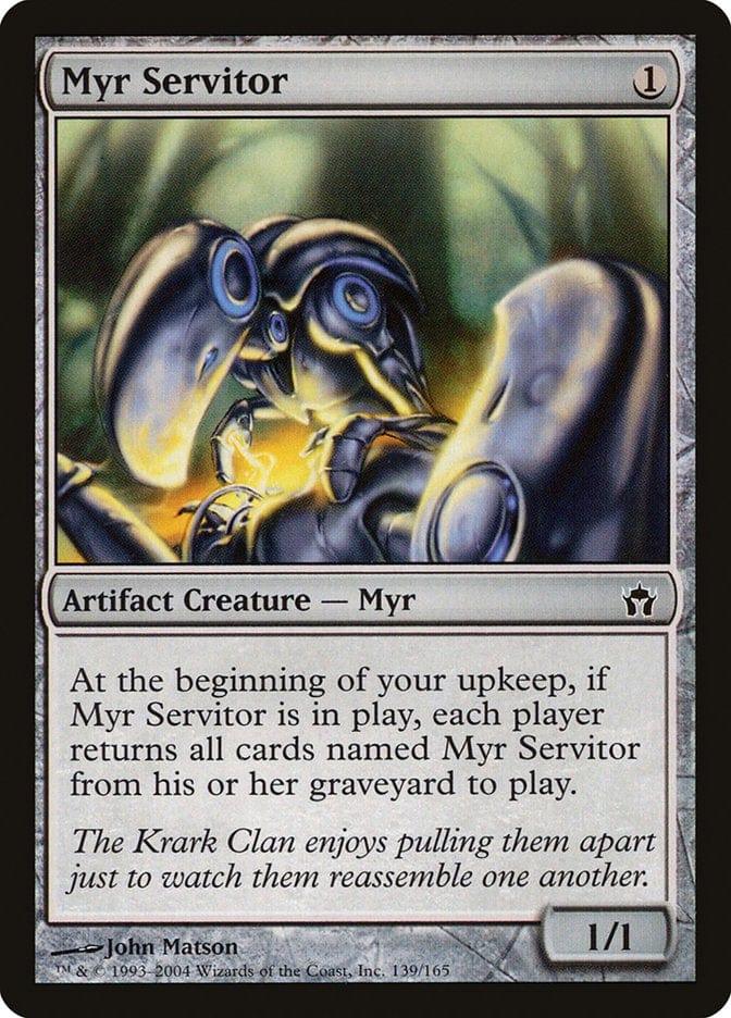 Magic: The Gathering MTG Single Myr Servitor [Fifth Dawn]