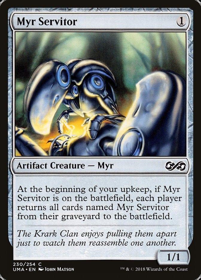 Magic: The Gathering MTG Single Myr Servitor [Ultimate Masters]