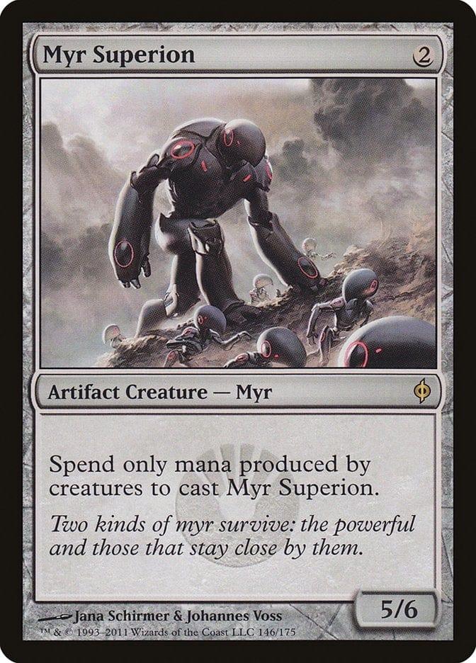 Magic: The Gathering MTG Single Myr Superion [New Phyrexia]