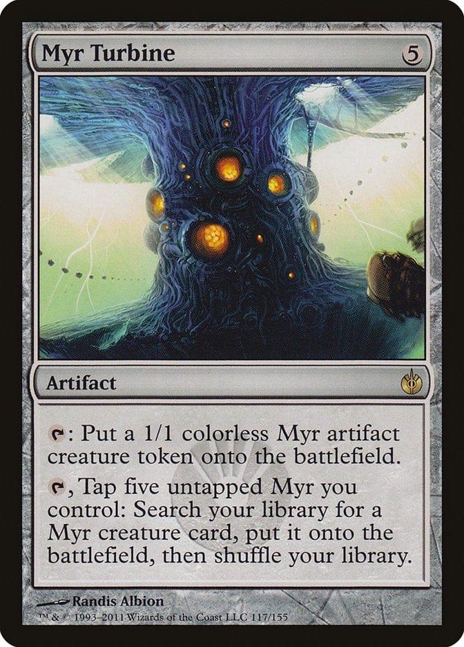 Magic: The Gathering MTG Single Myr Turbine [Mirrodin Besieged]