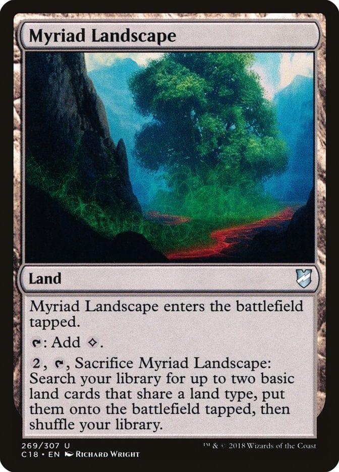 Magic: The Gathering MTG Single Myriad Landscape [Commander 2018]
