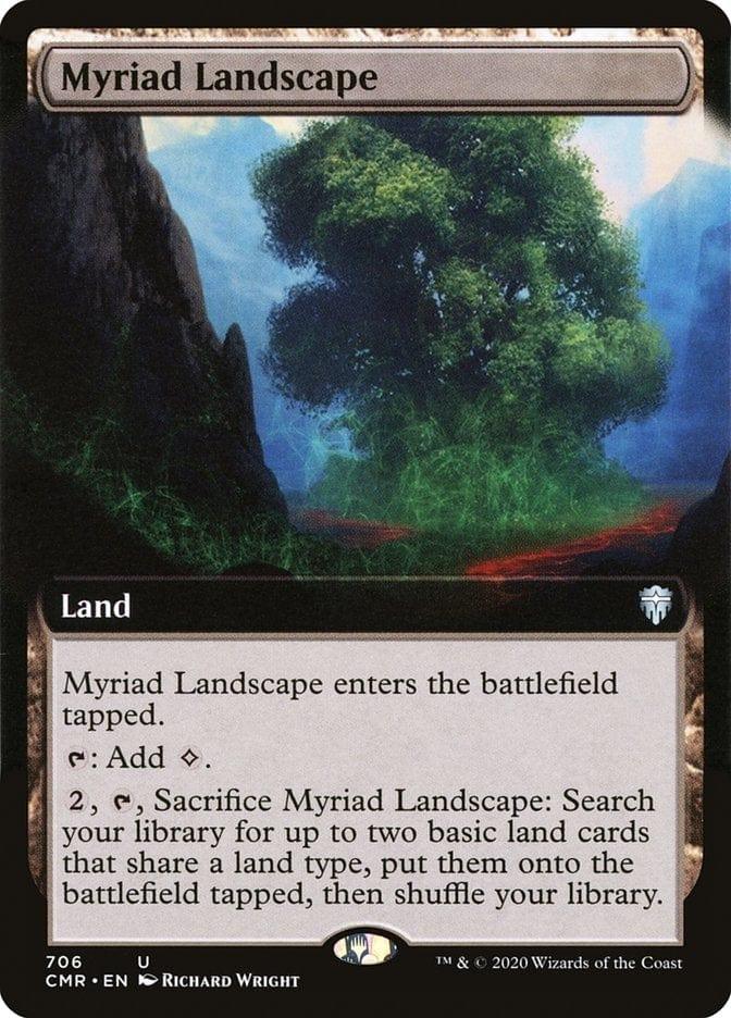 Magic: The Gathering MTG Single Myriad Landscape (Extended) [Commander Legends Extended]