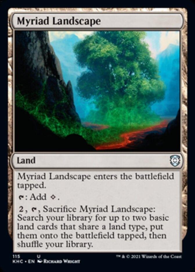 Magic: The Gathering MTG Single Myriad Landscape [Kaldheim Commander]