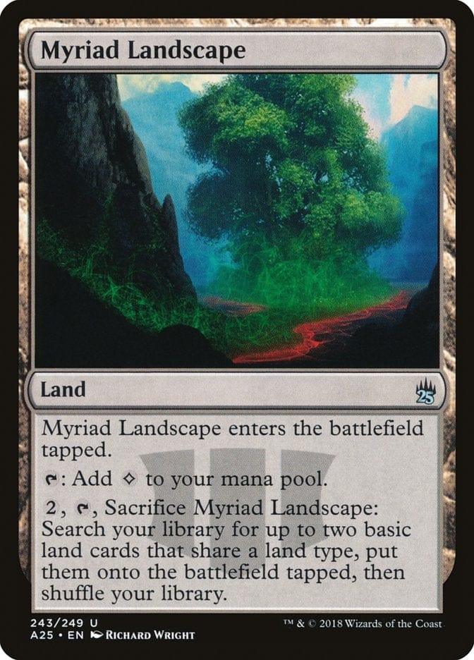 Magic: The Gathering MTG Single Myriad Landscape [Masters 25]