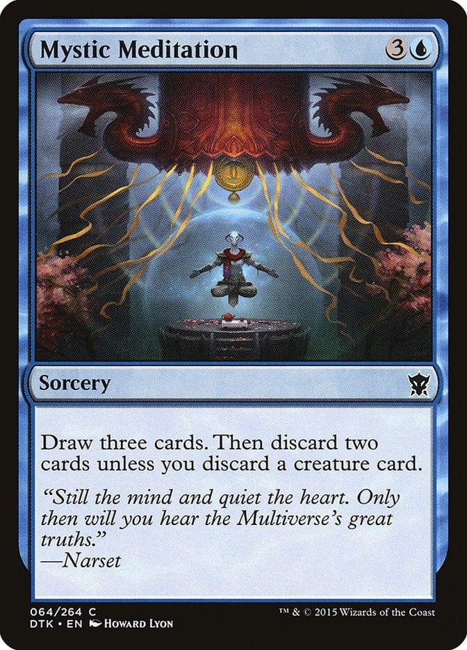 Magic: The Gathering MTG Single Mystic Meditation [Dragons of Tarkir]