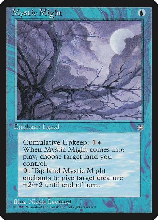 Magic: The Gathering MTG Single Mystic Might [Ice Age]