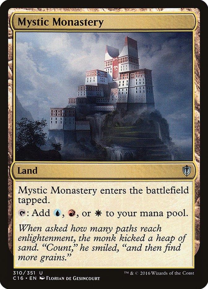Magic: The Gathering MTG Single Mystic Monastery [Commander 2016]