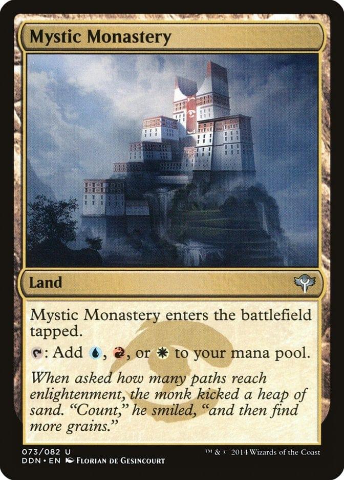 Magic: The Gathering MTG Single Mystic Monastery [Duel Decks: Speed vs. Cunning]