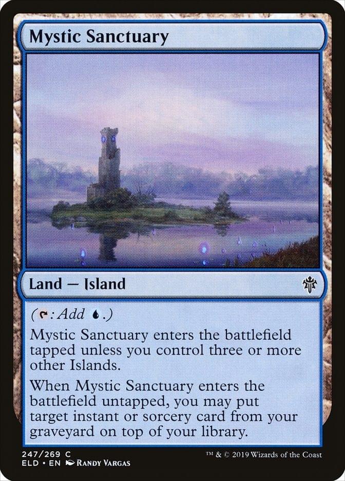 Magic: The Gathering MTG Single Mystic Sanctuary [Throne of Eldraine]