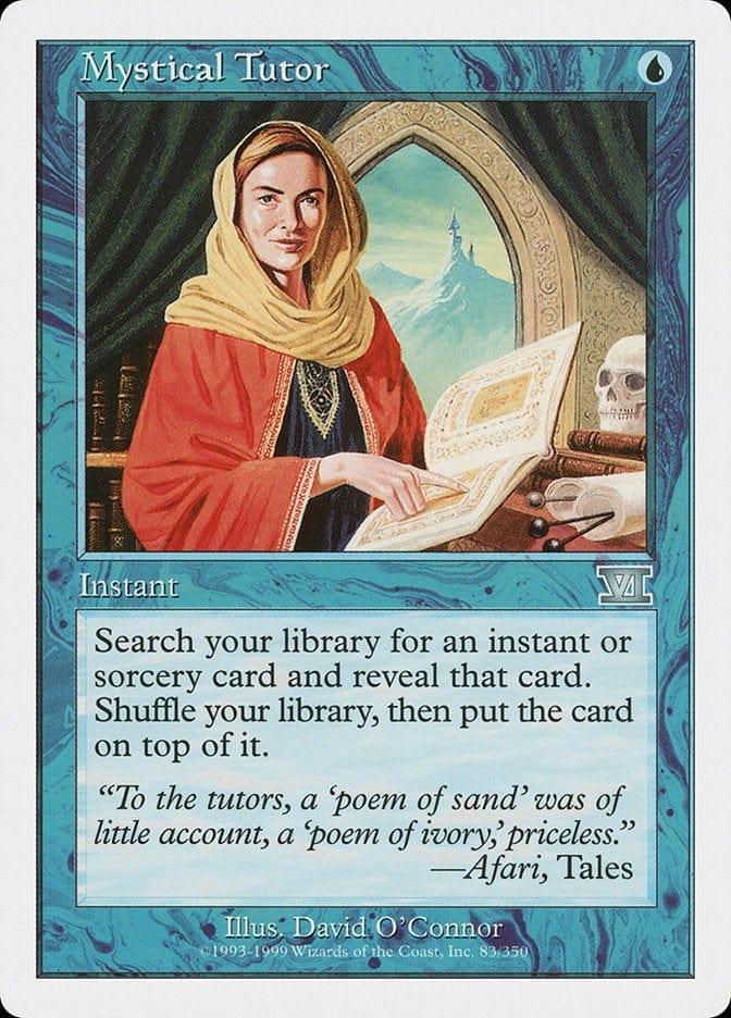 Magic: The Gathering MTG Single Mystical Tutor [Classic Sixth Edition]