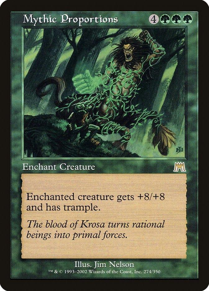 Magic: The Gathering MTG Single Mythic Proportions [Onslaught]