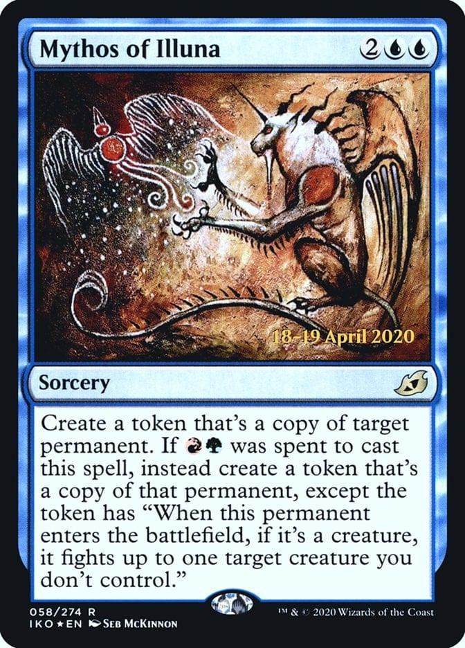 Magic: The Gathering MTG Single Mythos of Illuna [Ikoria: Lair of Behemoths Prerelease Promos]
