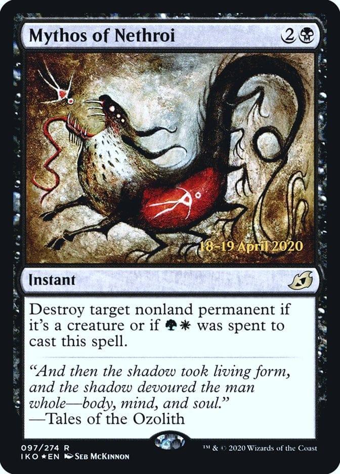 Magic: The Gathering MTG Single Mythos of Nethroi  [Ikoria: Lair of Behemoths Prerelease Promos]