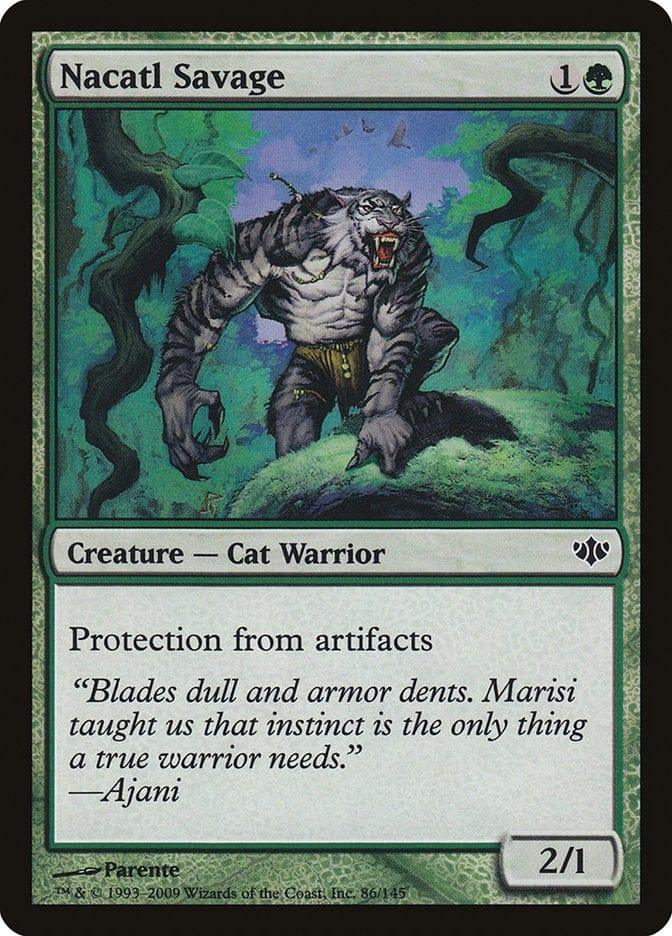 Magic: The Gathering MTG Single Nacatl Savage [Conflux]