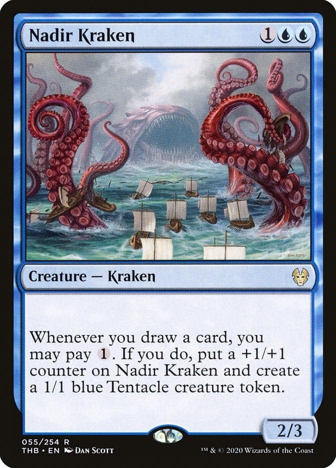 Magic: The Gathering MTG Single Nadir Kraken [Theros Beyond Death]