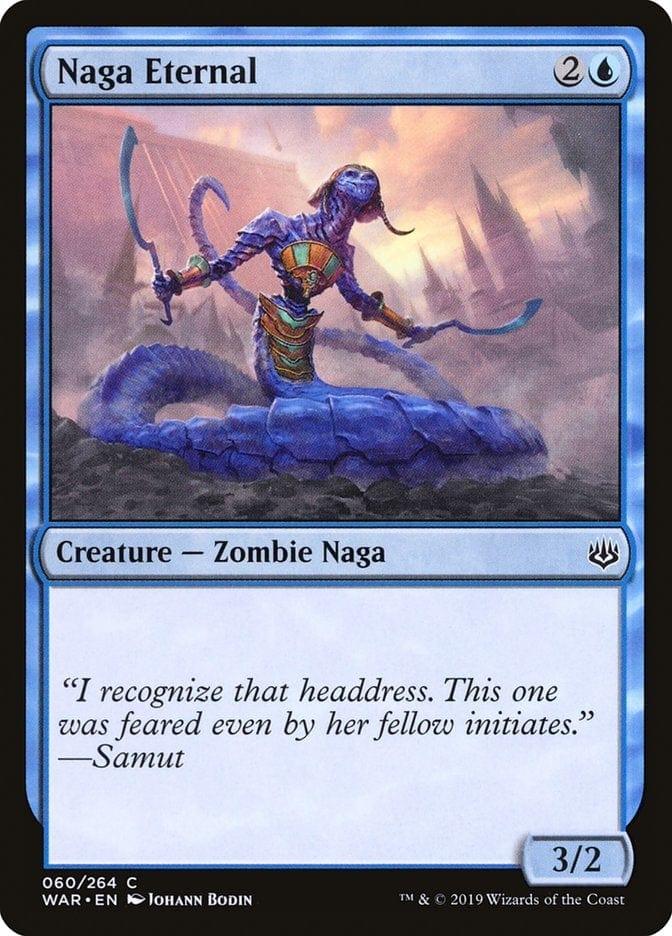 Magic: The Gathering MTG Single Naga Eternal [War of the Spark]