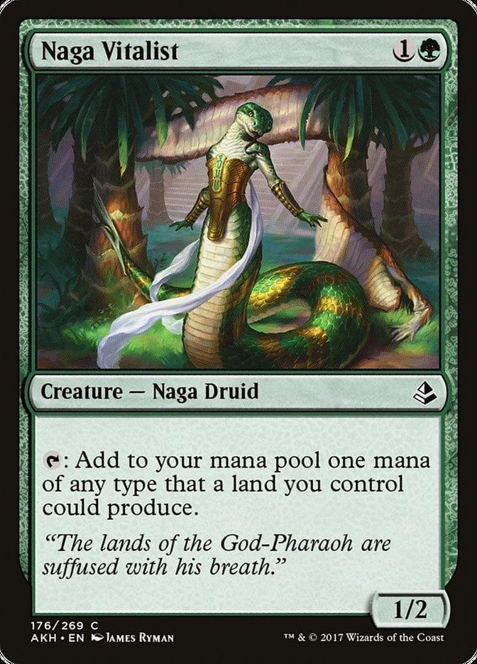 Magic: The Gathering MTG Single Naga Vitalist [Amonkhet]