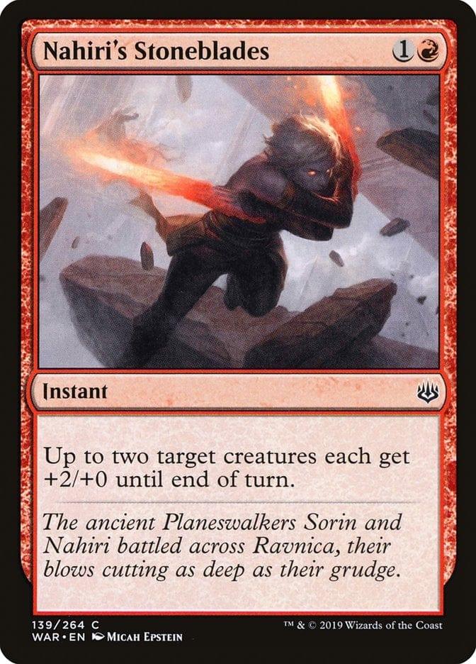 Magic: The Gathering MTG Single Nahiri's Stoneblades [War of the Spark]