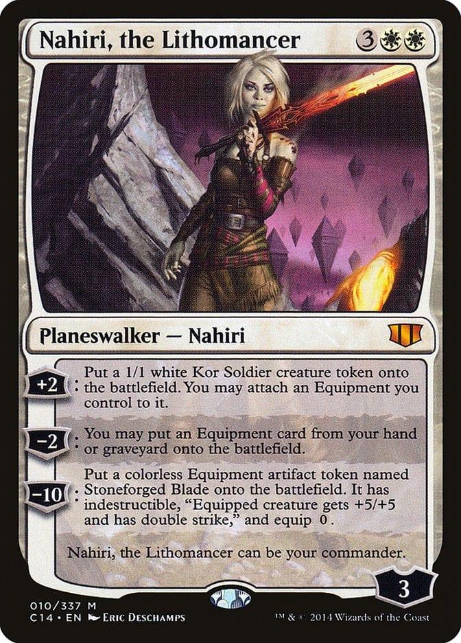 Magic: The Gathering MTG Single Nahiri, the Lithomancer [Commander 2014]