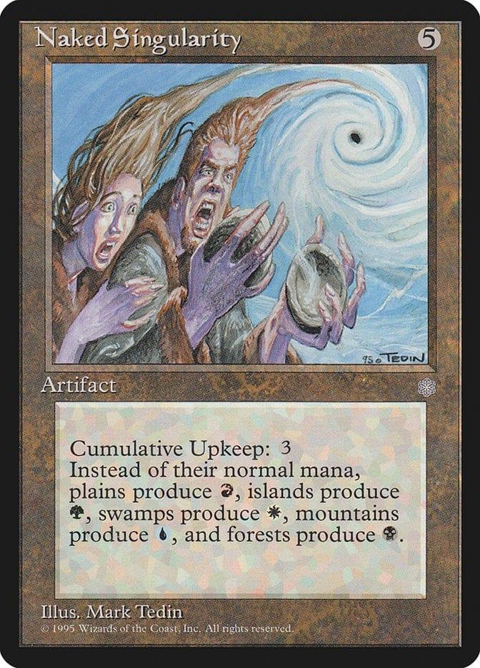 Magic: The Gathering MTG Single Naked Singularity [Ice Age]
