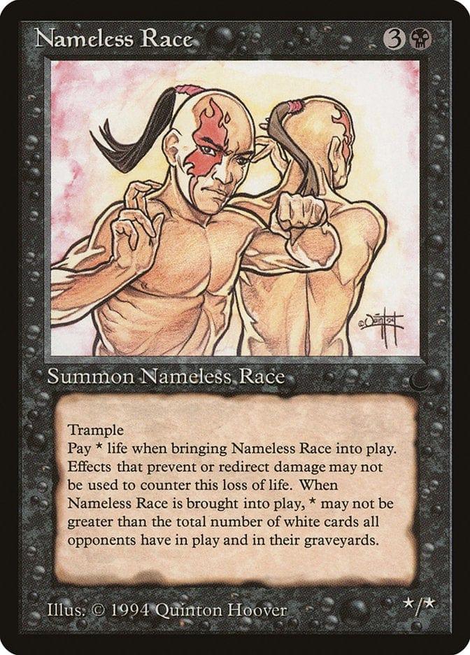 Magic: The Gathering MTG Single Nameless Race [The Dark]