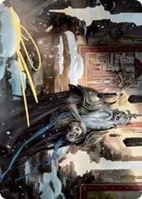 Magic: The Gathering MTG Single Narfi, Betrayer King Art Card (Gold-Stamped Signature) [Kaldheim: Art Series]