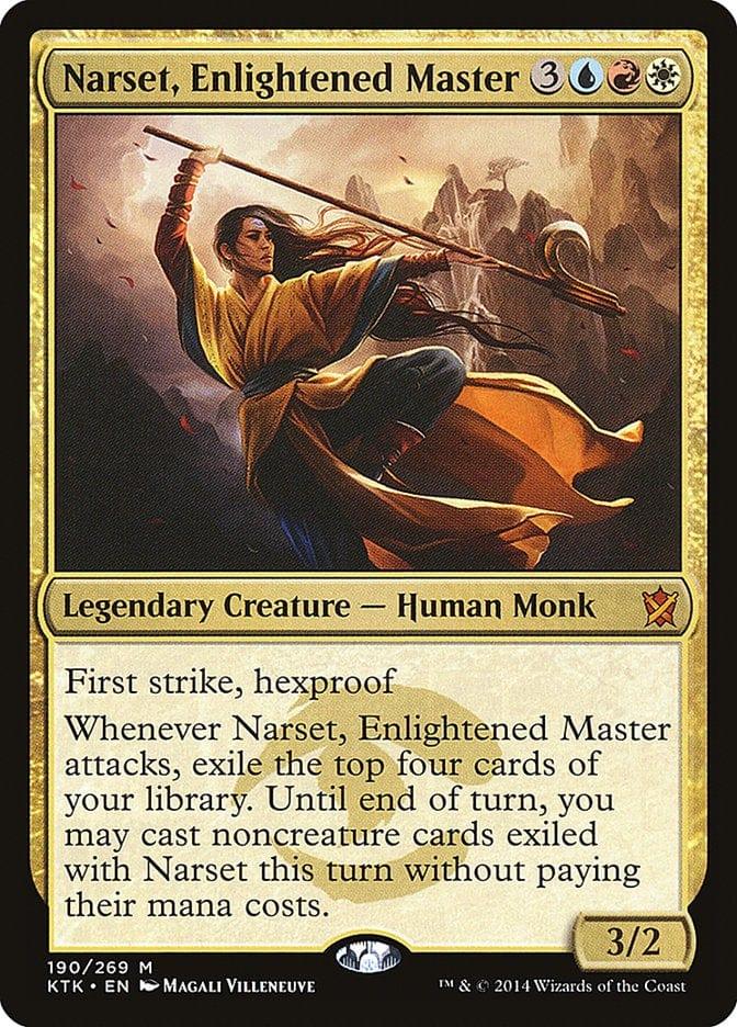 Magic: The Gathering MTG Single Narset, Enlightened Master [Khans of Tarkir]