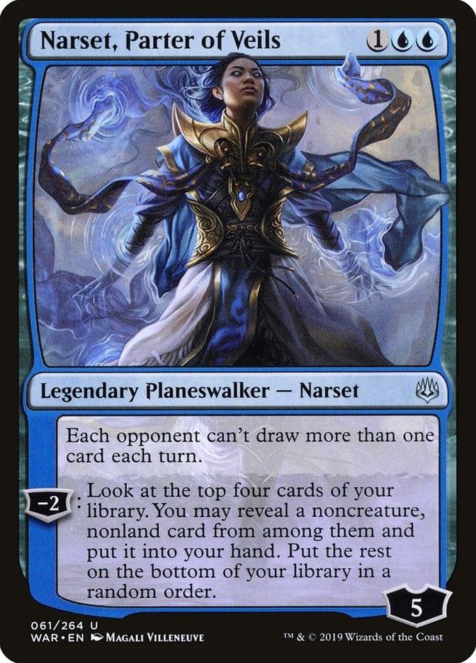 Magic: The Gathering MTG Single Narset, Parter of Veils [War of the Spark]
