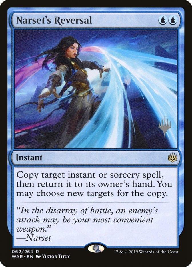Magic: The Gathering MTG Single Narset's Reversal (Promo Pack) [War of the Spark Promos]