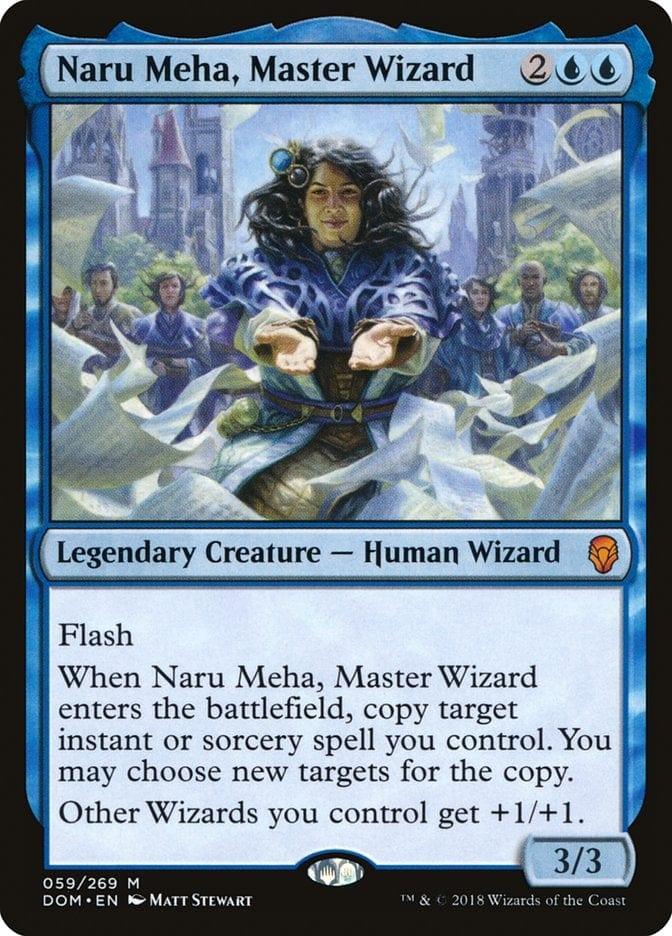 Magic: The Gathering MTG Single Naru Meha, Master Wizard [Dominaria]